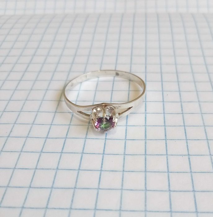 Вінтажна Каблучка кольцо срібло 925 проба (22 р) Вінтаж