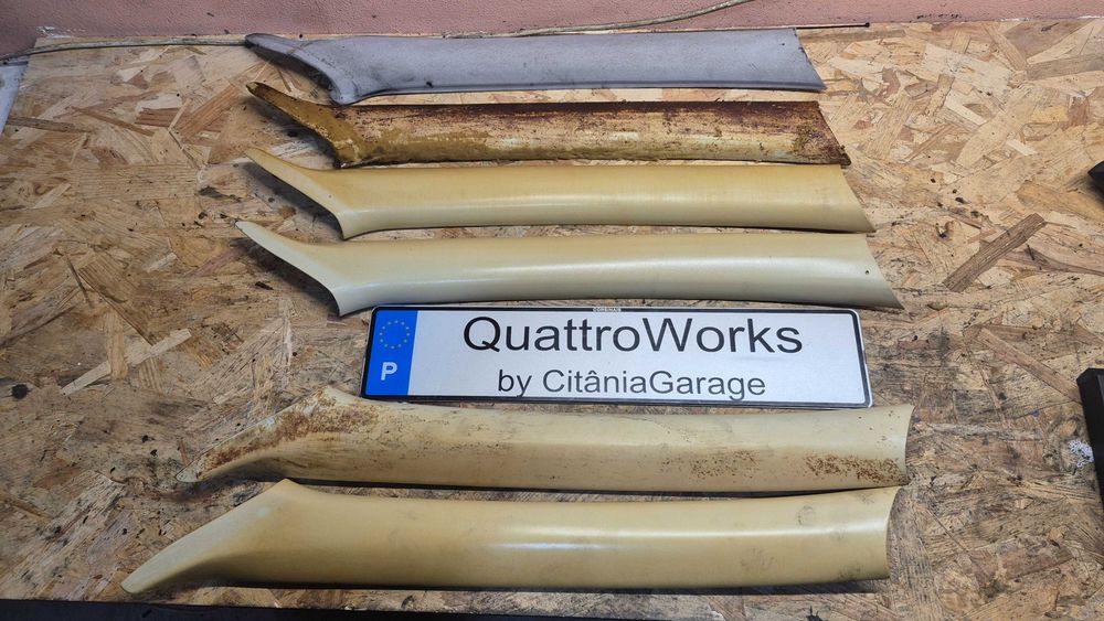 Pilares A Para-Brisas Originais Prontos a Estofar Audi A4 B5 8D 1994 a 2001