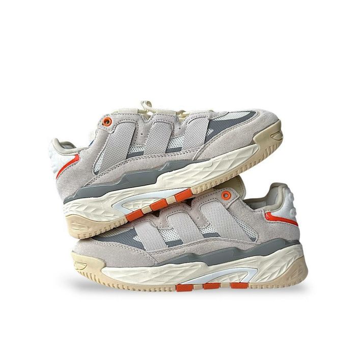 Кросівки Жіночі Adidas Niteball HD Beige & White Orange / Женские Кроссовки Adidas / Adidas
