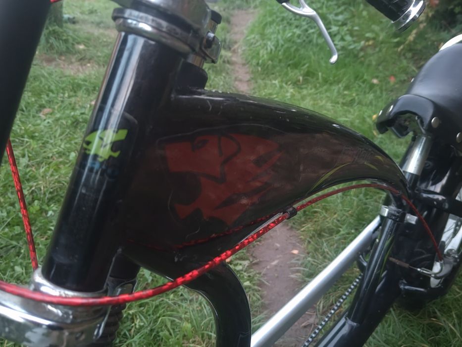 Unikatowy Rower Chopper Buffalo – Czarny Metalik, Stan BDB!