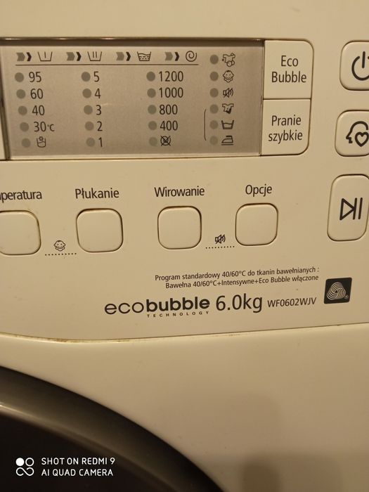 Samsung WF0602WJV tylko części tylko  elektrozawór