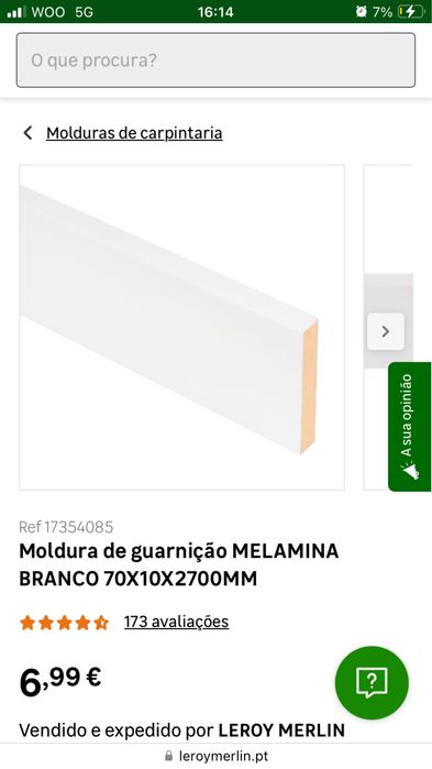 Pack guarnição maiorca branco leroy merlin