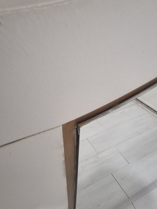 Espelho Branco Antigo