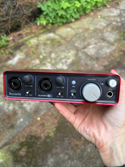 FOCUSRITE Scarlet2i2 interfejs audi stan fabryczny cena mega okazyjna!