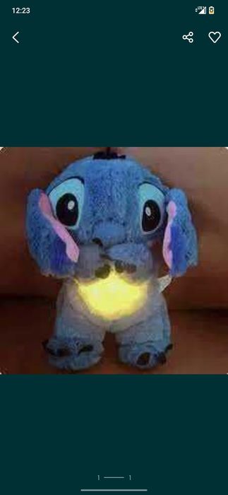 STICH Oddychający STITCH Uspokajacz -Nowy-Szybka Wysy-Hit Świąt 24H