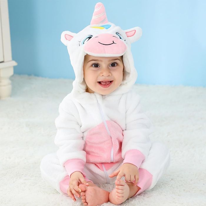 Kombinezon Onesie Romper Dzięcięcy Strój Krowy Piżama 6-12m 60-68