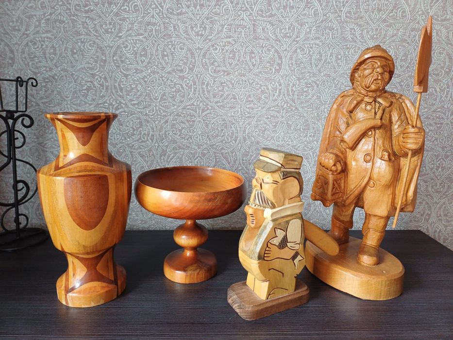 Фігура/Ваза Деревина.Німеччина.Вінтаж