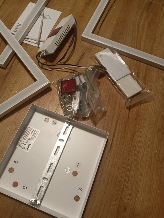 Lampa led biała 30/30