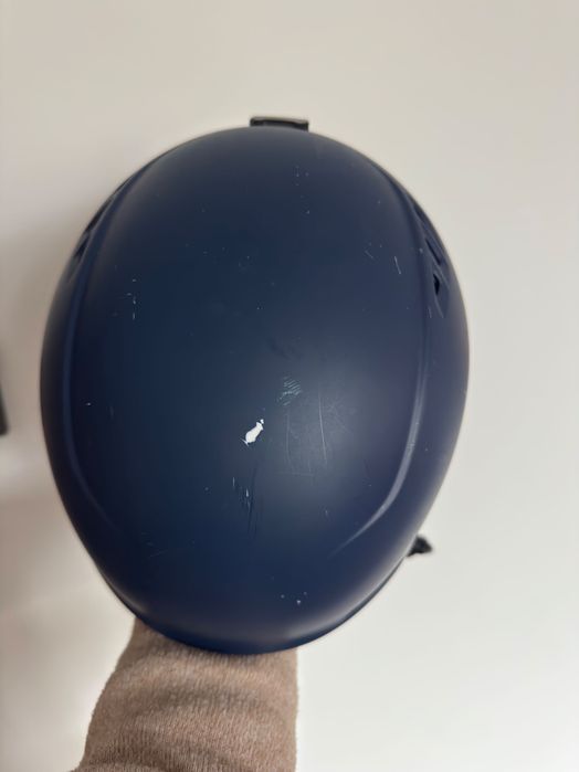 Ocieplany wanabee kask 48-54cm darau abs 200 navy sk-587