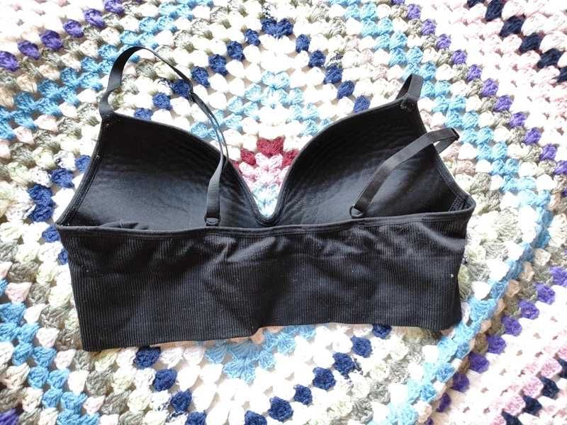 Biustonosz czarny, H&M, 70B