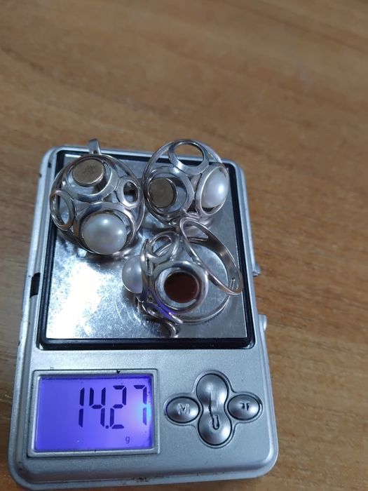 Срібний гарнітур. 925°.
