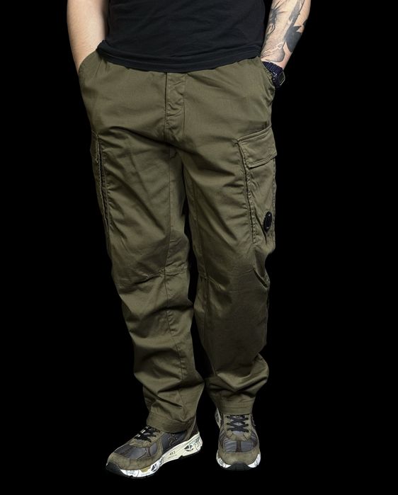 c.p. company satin stretch cargo pants оригинал