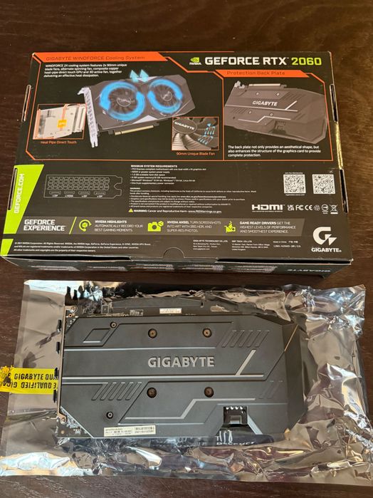 Karta graficzna Gigabyte GEFORCE NVidia RTX2060 6GB