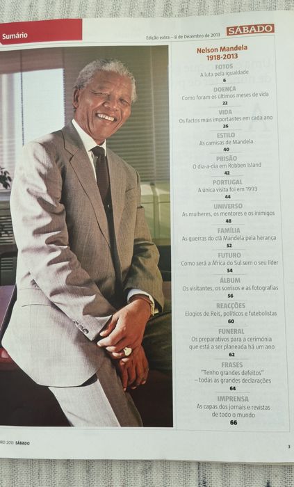 Revista SÁBADO - Edição Extra | Nelson Mandela (2013)