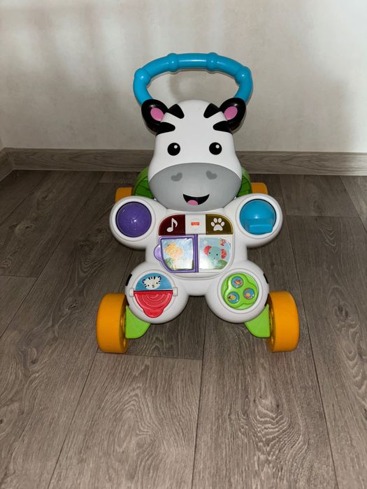 Дитячий толокар-ходунці Зебра Fisher-price