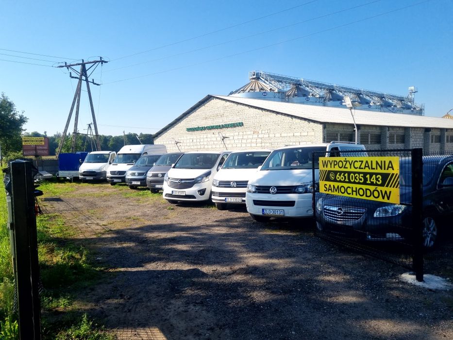 Wypożyczalnia aut osobowych oraz dostawczych, przyczep i lawet