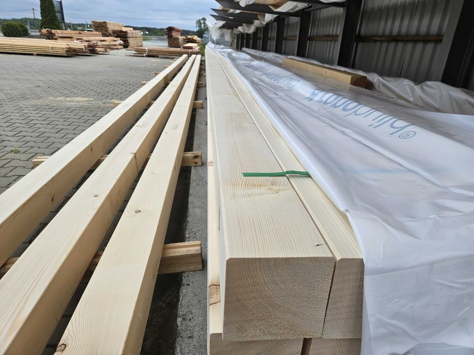 Kantówka 10x10 KVH C24 - 13m Drewno Konstrukcyjne Belka 100x100