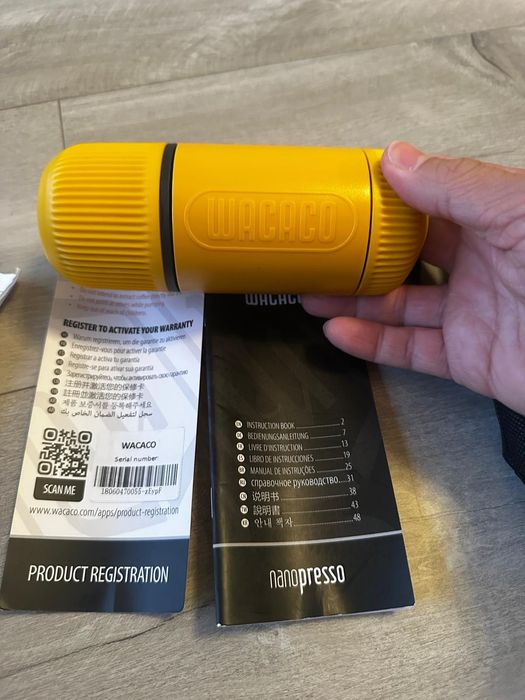 WACACO Nanopresso + Case, Máquina de café expresso portátil