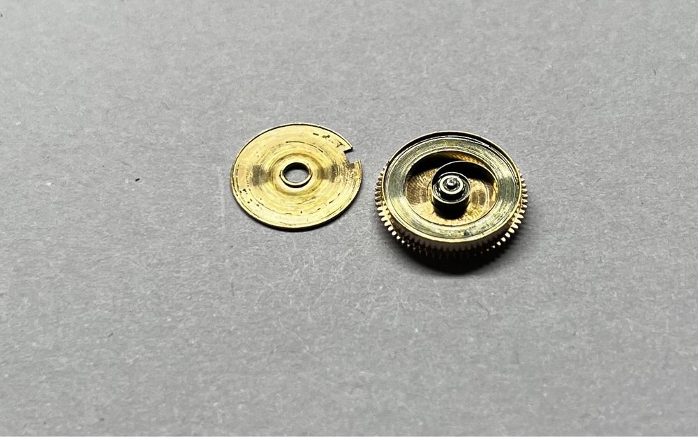Omega 505 Constellation bęben, sprężyna, oś