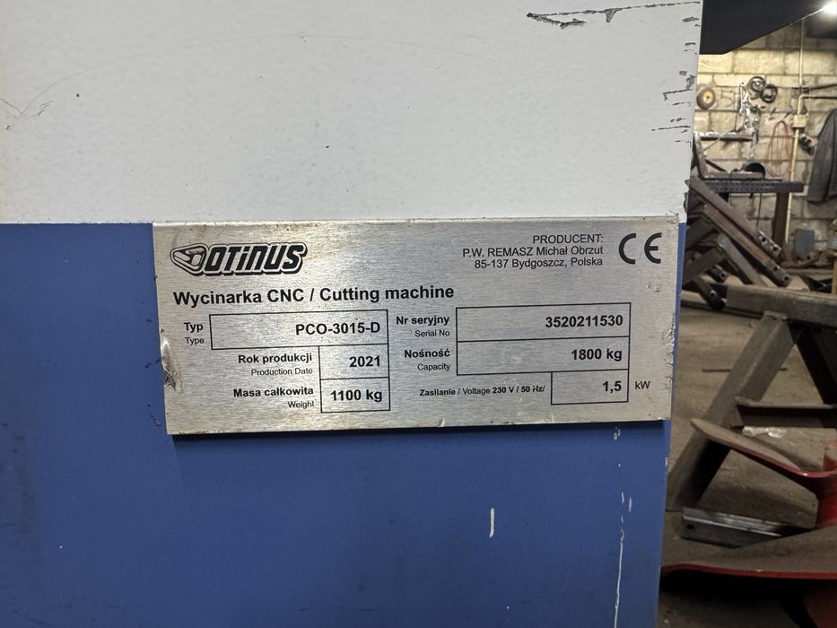 Wycinarka plazmowa CNC Hypertherm Powermax 125
