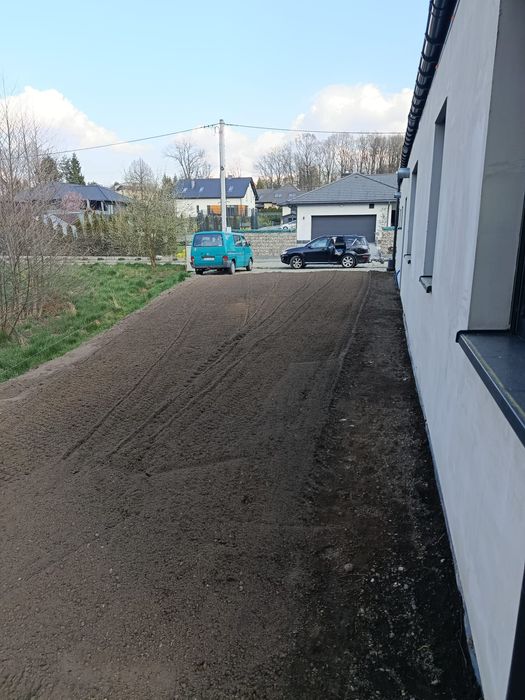 Usługi glebogryzarką separacyjną roboty ziemne niwelacja terenu