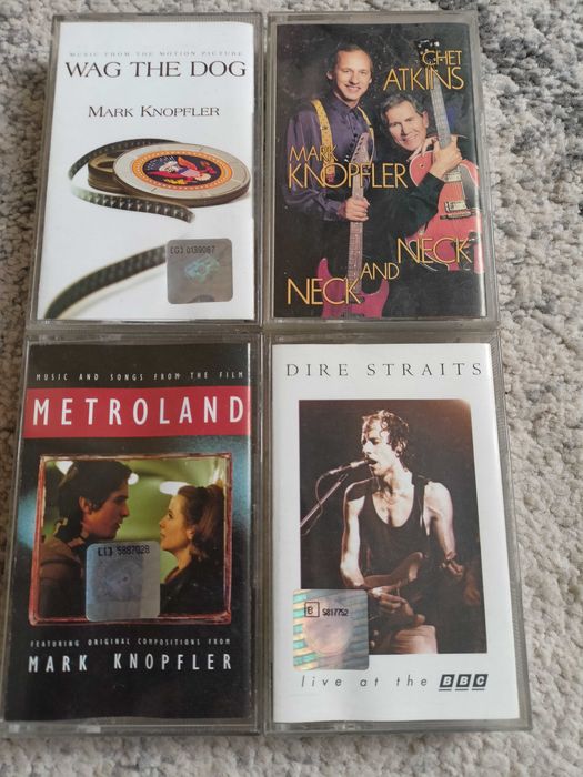 Dire straits i mark knopfler kasety