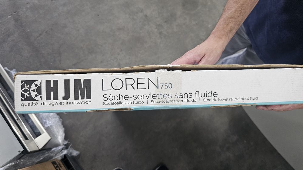 Toalheiro eletrico wc HJM Loren 750w