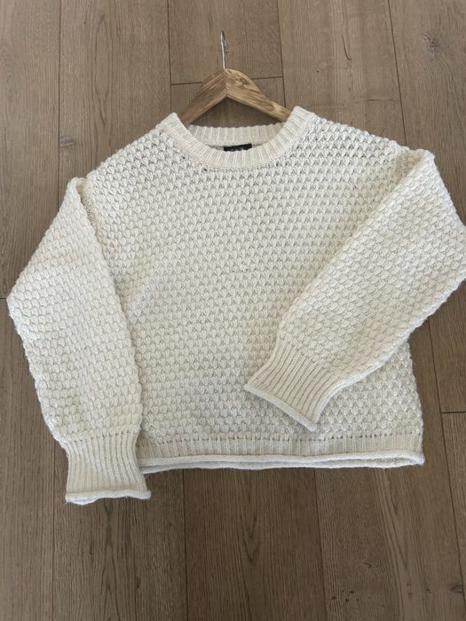 Massimo Dutti sweter smietanka rozm.L