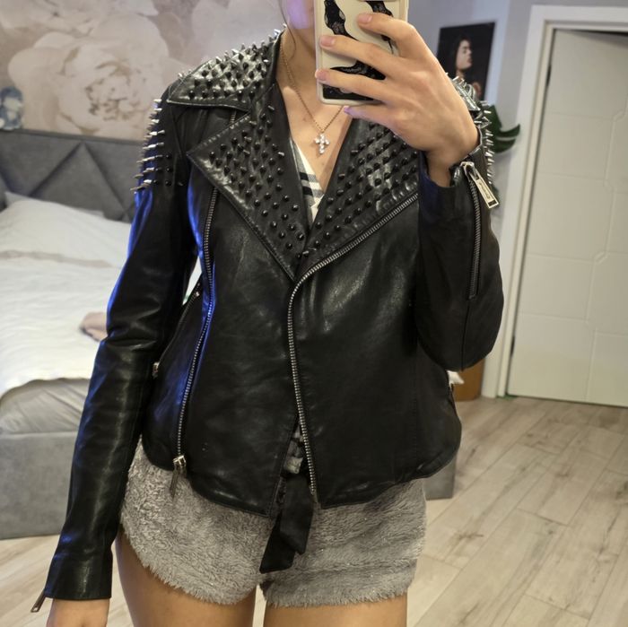 Кожаная куртка philipp plein