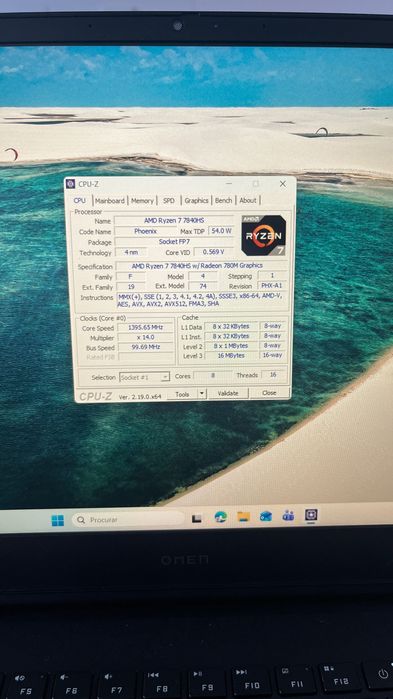 HP OMEN 16 Ryzen 7 7840HS RTX 4050 16GB DDR5 Gamer