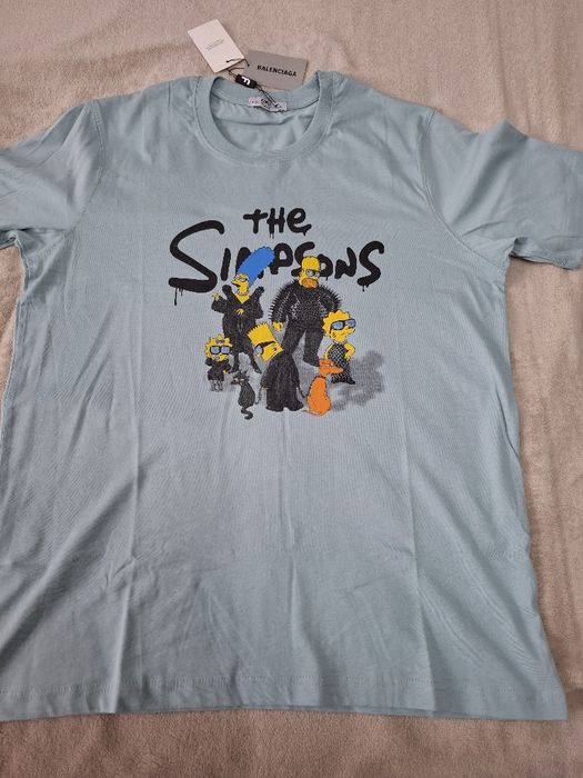 T-shirt męski z nadrukiem the Simpson 2XL nowa