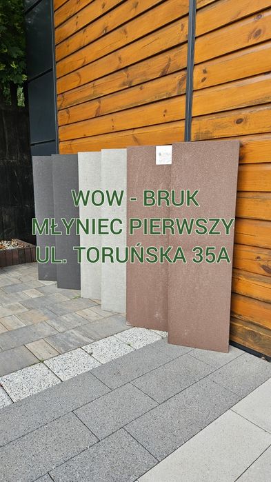 Kostka brukowa ** Palisada pionowa 100x30x8 cm !!