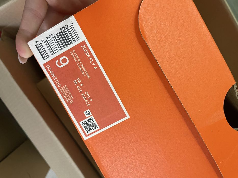 Мужские кроссовки Nike Zoom Fly 4 42,5(27см)