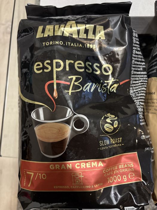 Zestaw dwoch kaw ziarnistych lavazza