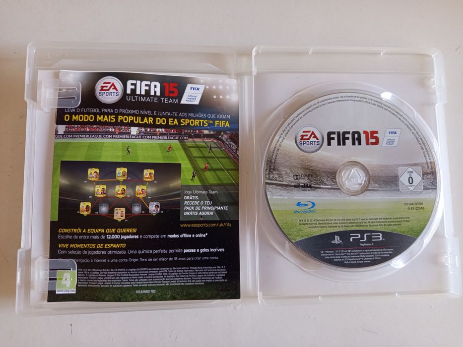 Jogo FIFA 15 para PS3