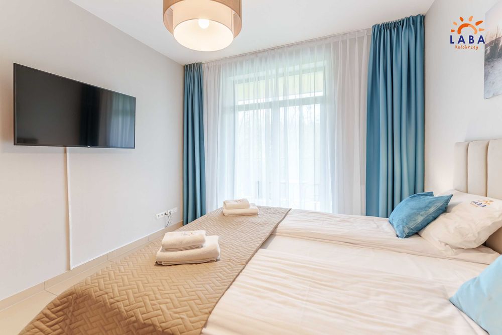 Prywatny apartament w hotelu Diune 100m od morza Parking w cenie