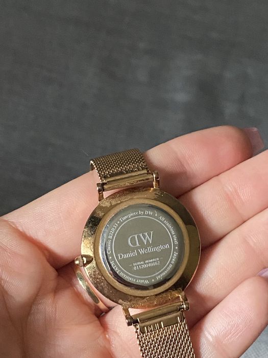 Zegarek złoty daniel wellington