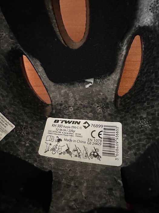 Capacete de bicicleta para criança