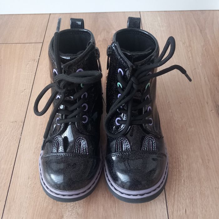 Buty buciki botki czarne Nelli Nelly Blu dla dziewczynki rozmiar 27