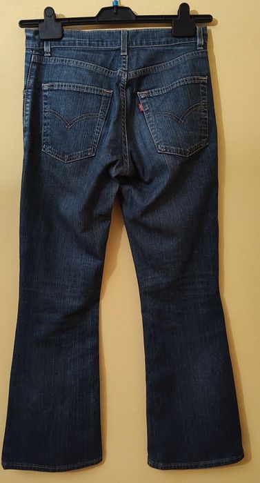 Spodnie jeansowe damskie Levi's, dzwony, rozm. 38/M, vintage