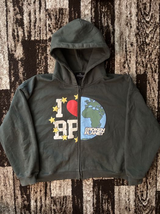 ОРИГІНАЛ | Zip-Hoodie Broken Planet | Зіп-Худі Брокен Планет | Худі