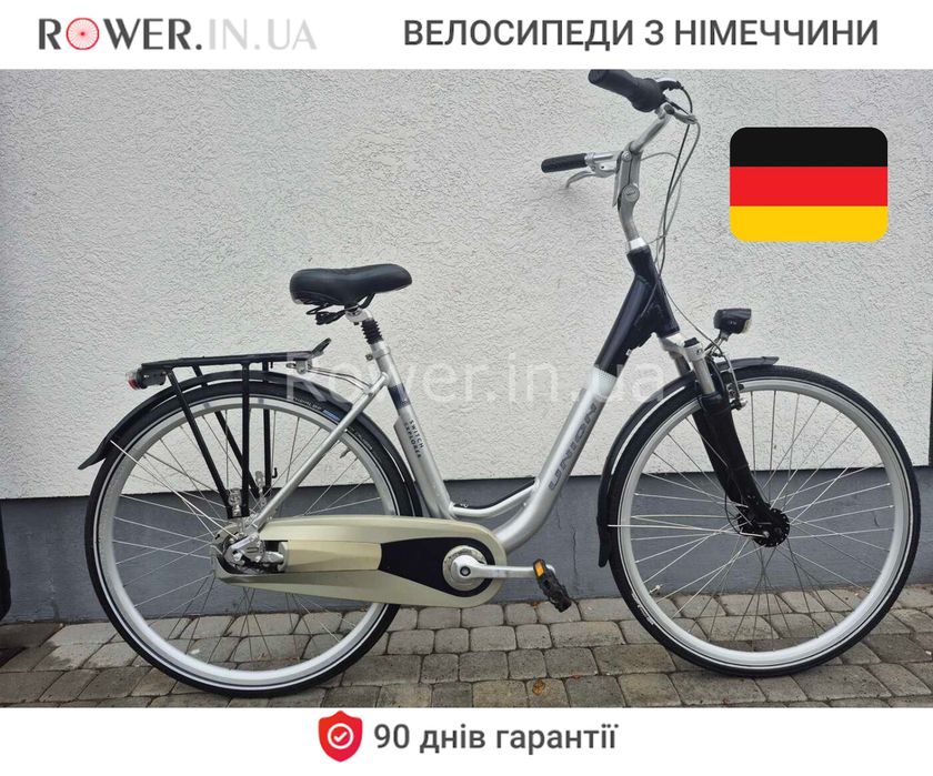 Велосипед дамка алюмінієвий бу з планетарною втулкою Union 28 T27 / Nexus 7