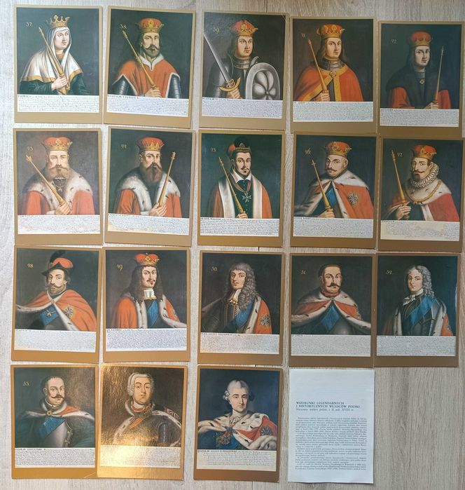 Wizerunki legendarnych i historycznych władców Polski