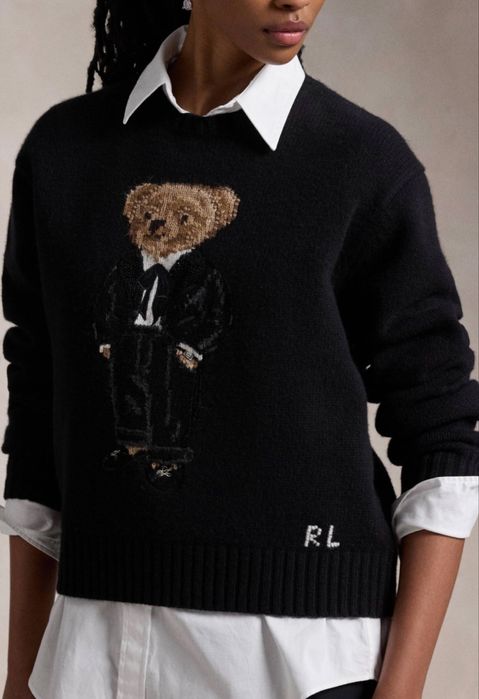 sweter polo ralph lauren bear