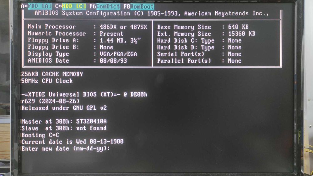 Glitch Works XT-IDE Rev 4 ISA IDE 8-Bit para IBM PC XT, 286, 386 e 48664284484079617122