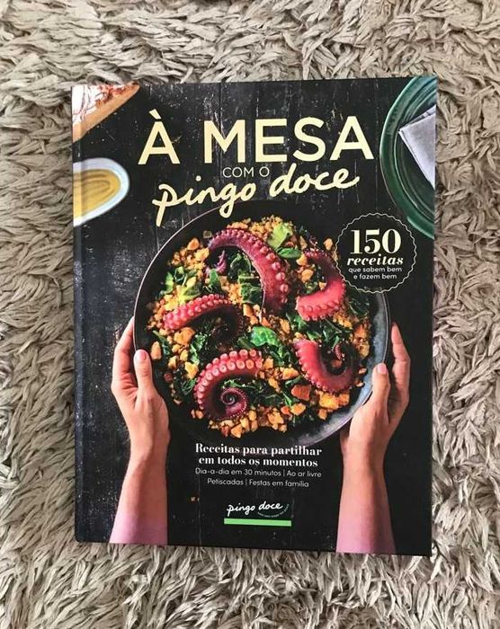 À mesa com o pingo doce, livro de culinária