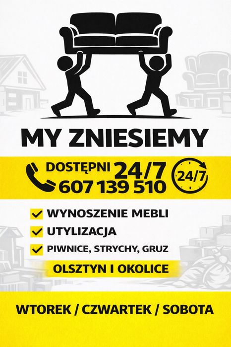 Wynoszenie mebli