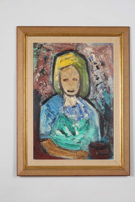 -ARTexpert- Obraz olejny na płótnie Gösta Falck portret