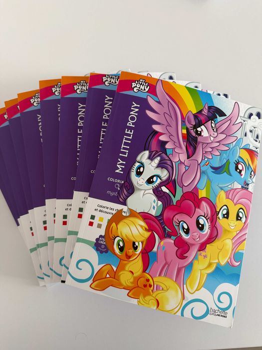 ДЕФЕКТ розмальовка My Little Pony по номерах французьке видання Hachette