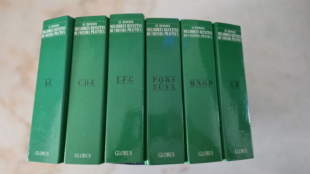 Coleçao 6 vol Livros Cozinha